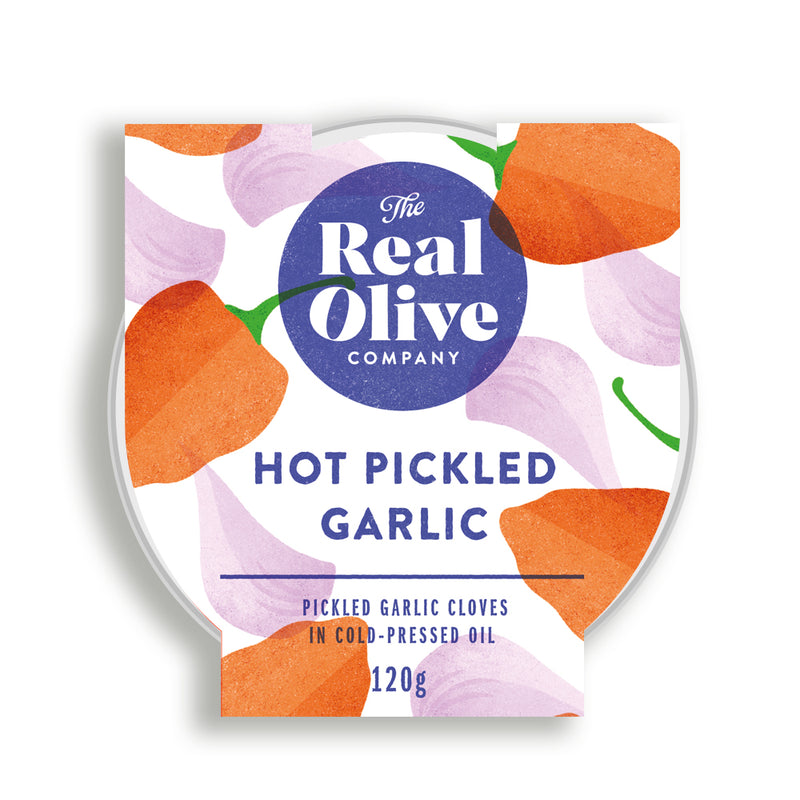 Hot Pickled Garlic 120g