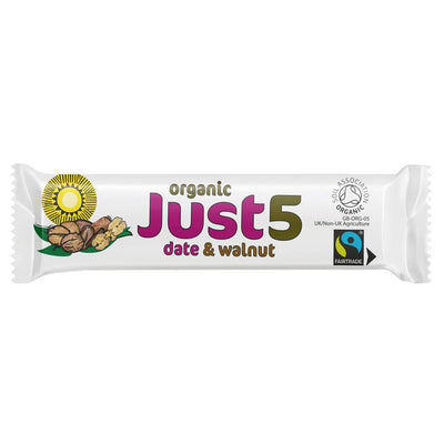 Vegan Organic Date & Walnut Bar 40g