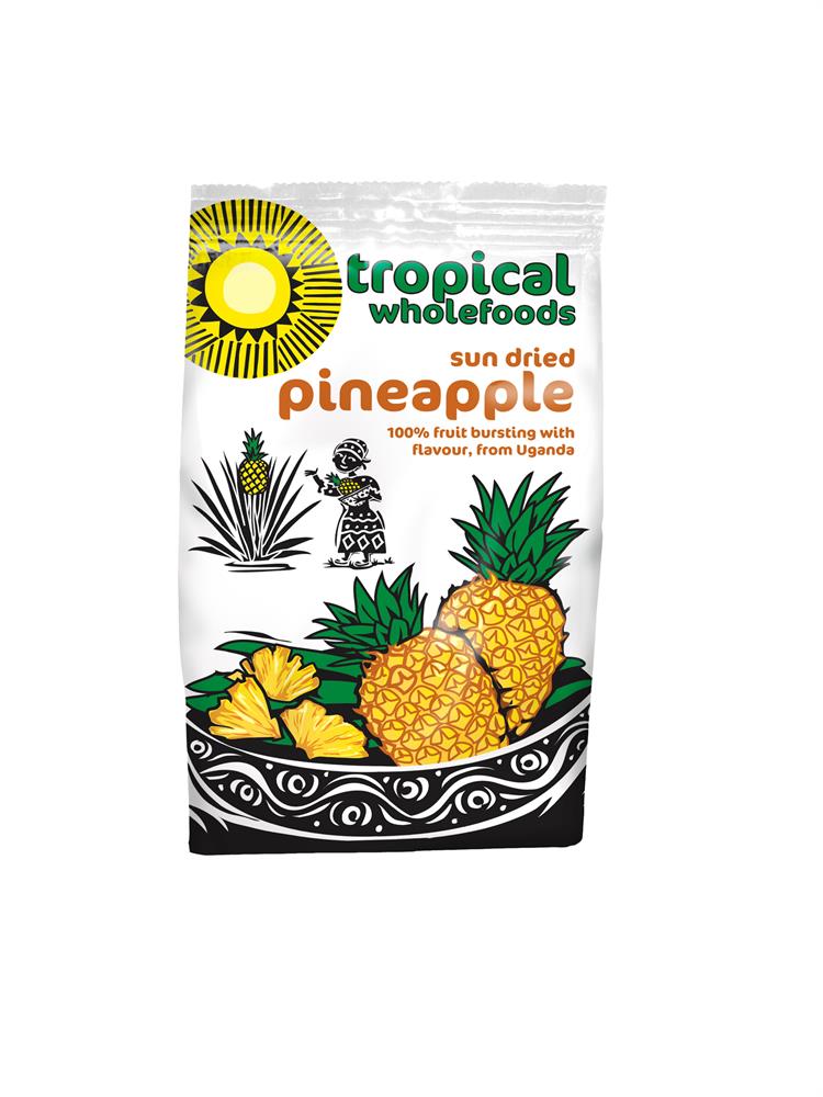 Organic Sun Dried Pineapple 100g