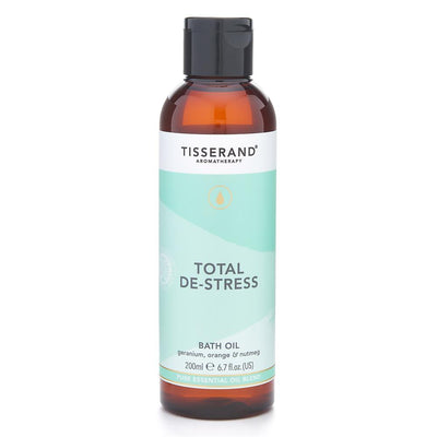 Tisserand Total De-Stress Bath Oil 200ml