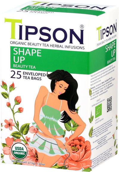 Organic Beauty Shape Up Tea 37.5g 25 Tea Bags