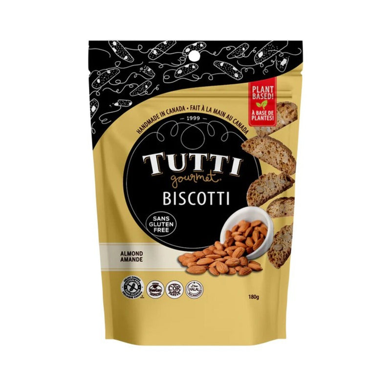 Tutti Handmade Gluten Free Vegan Almond Biscotti 180g