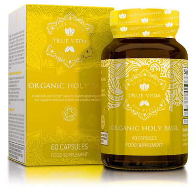 Holy Basil: Organic Natural Vegan Ethical Non-GMO 60 capsules