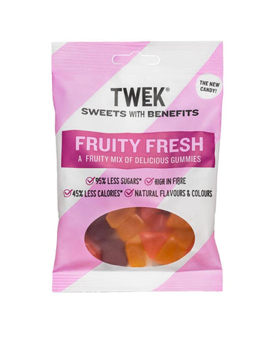 Less Sugar & 50% Fewer Calories, Fruity Fresh Sweets 80g