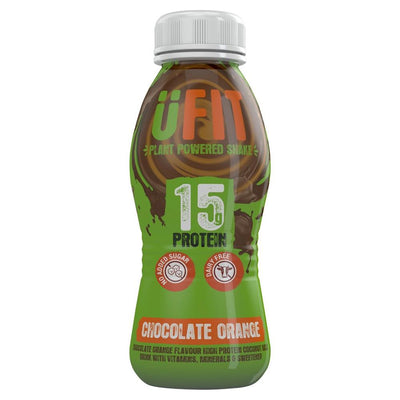 UFIT High Protein Shake Drink - Vegan Chocolate Orange 310ml