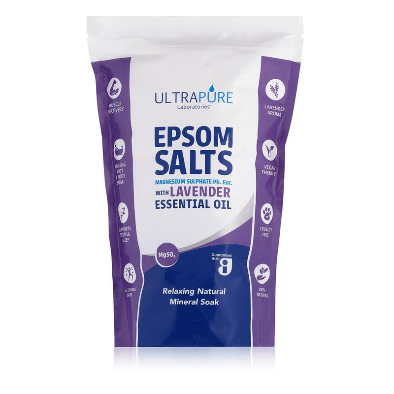 Ultrapure Epsom Salts with Lavender 1 kg