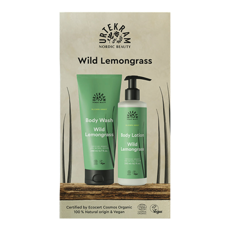 Blown Away Wild Lemongrass Body Lotion & Body Wash Gift Set 445g