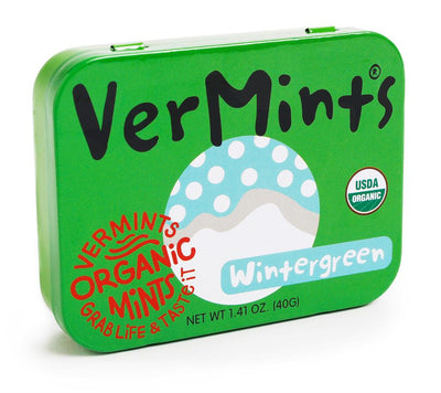 Vermints Organic Mints - Wintergreen 40g