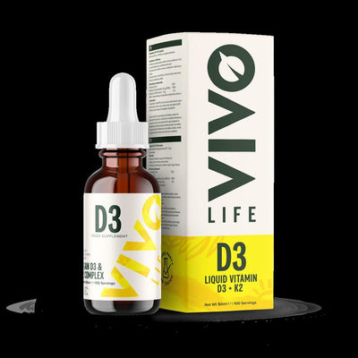 Vivo Life Vitamin D3 & K2 Liquid