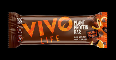 Vivo Life 65g Plant Protein Bar Cacao & Orange