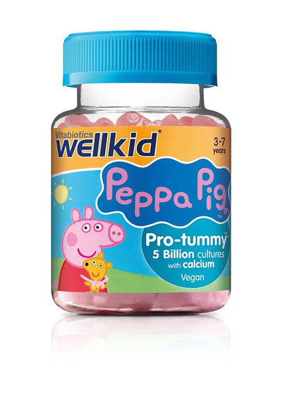 WELLKID PEPPA PIG PRO-TUMMY 30 JELLIES