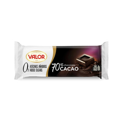 Valor 70% Dark Chocolate Sugar Free CDU 20 x 35g bars