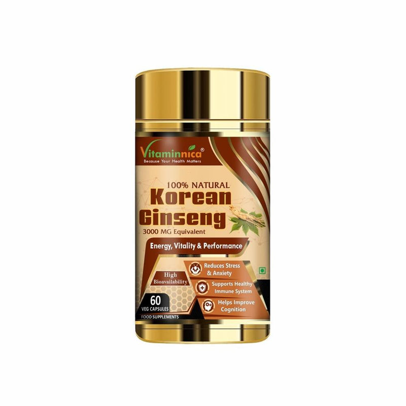 Vitaminnica Korean Ginseng 3000mg 60 capsules