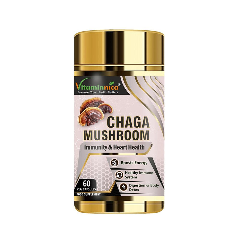 Chaga Mushroom- 500mg 60 capsules