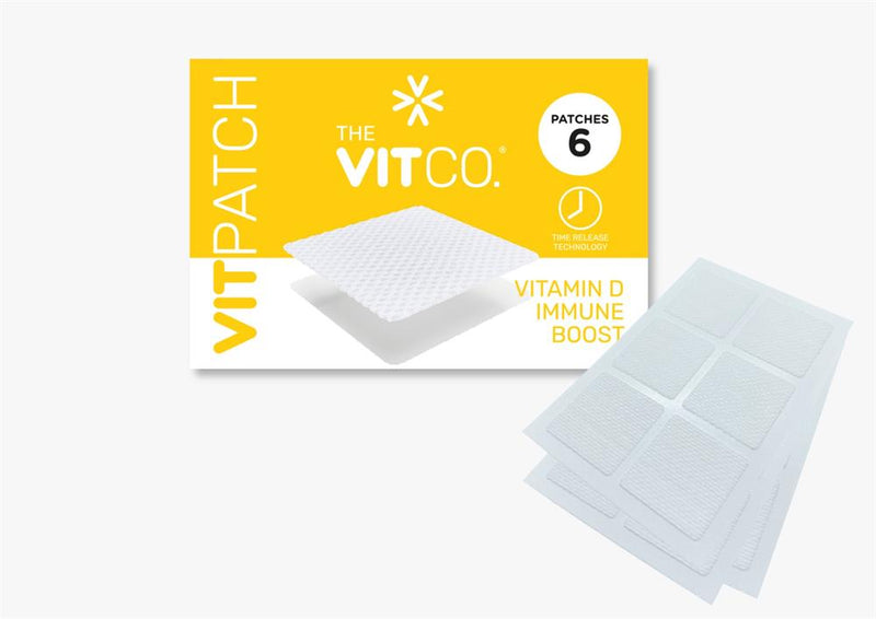 6 x VitaminD Immune Boost patches. 155mm x 105mm x 5mm