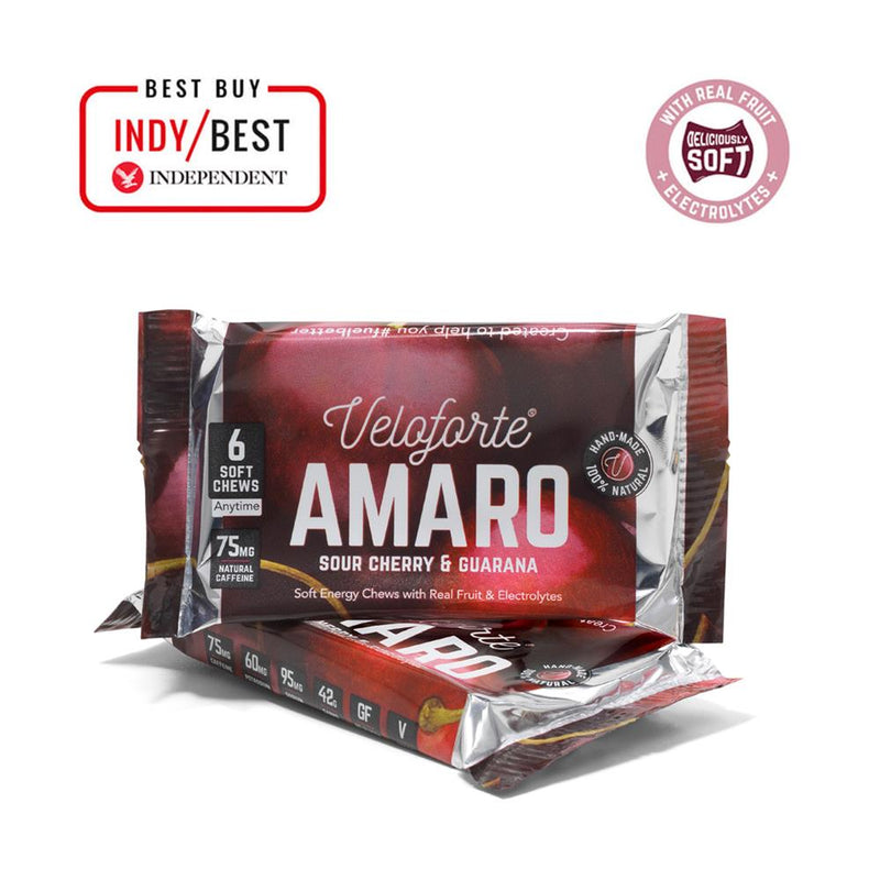 Amaro Sour Cherry & Guarana Vegan Energy 50g