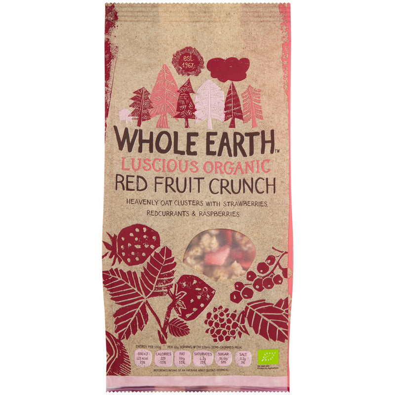 Whole Earth Organic Red Fruit Crunch 450g