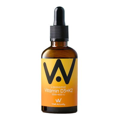 Liposomal Vitamin D3 + K2 - Dropper 2000- 4000IU - Orange & Mango