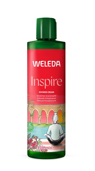 Weleda Inspire Shower Cream Pomegranate