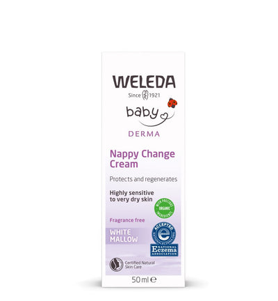 White Mallow Nappy Change Cream 50ml