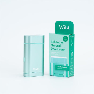 Wild Men's Aqua Case and Mint & Aloe Vera Deo 40g