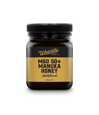 Waimete Manuka Honey MGO 50+ Multifloral 250g