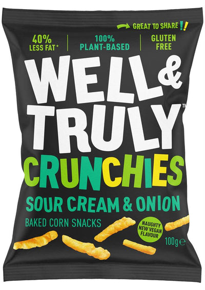 Sourcream & Onion Crunchies Snack 100g