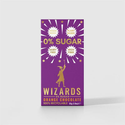 0% Sugar Orange Chocolate Bar 55g