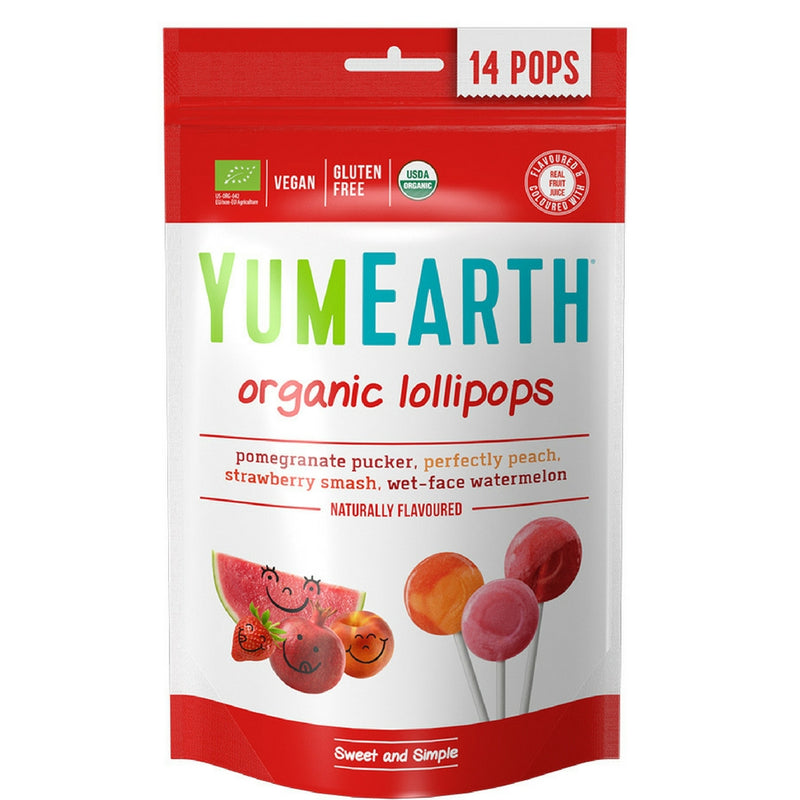 Organic Pops 14 Lolly Bag 85g