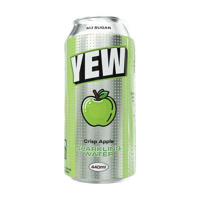 YEW Crisp Apple Sparkling Water 440ml