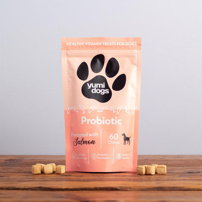 Our probiotic chews are delicious and healthy treat for dogs