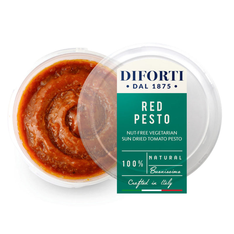 Diforti Nut Free Vegetarian Red Pesto (160g)