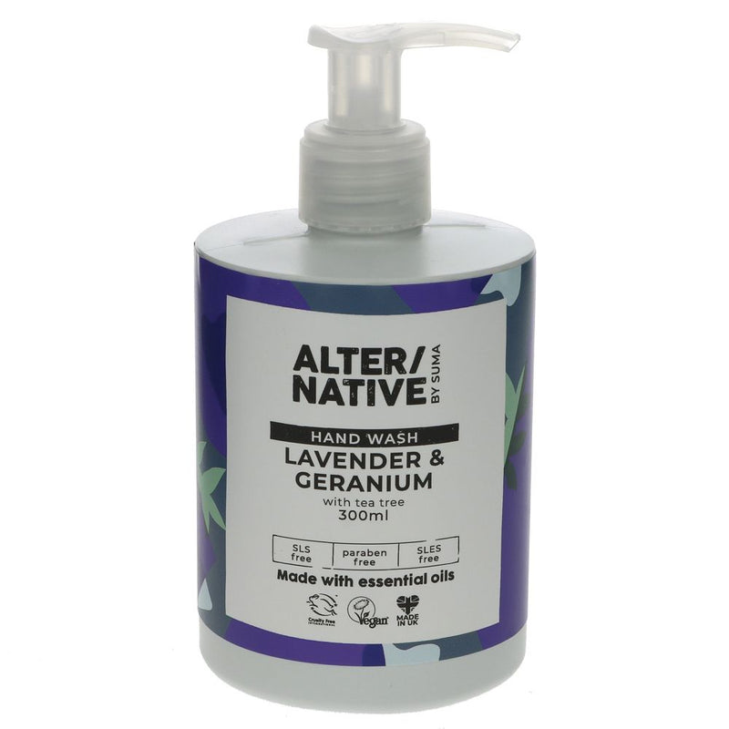 Alter/native By Suma Hand Wash - Lav & Geranium (300ml)