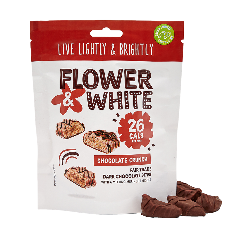 Flower & White Chocolate Crunch Bites (75g)